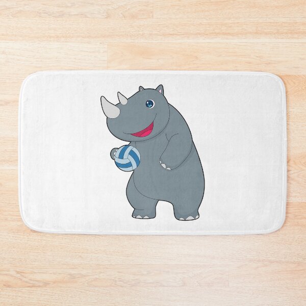 Item preview, Rhino Volleyball player Volleyball Sports designed and sold by Snabdesign84.