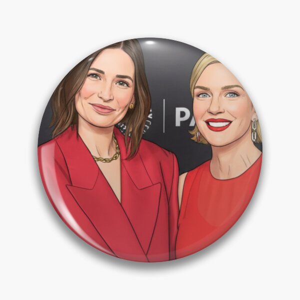 Item preview, Karolina Wydra and Rhea Seehorn Red Fan Art designed and sold by Stephisy.