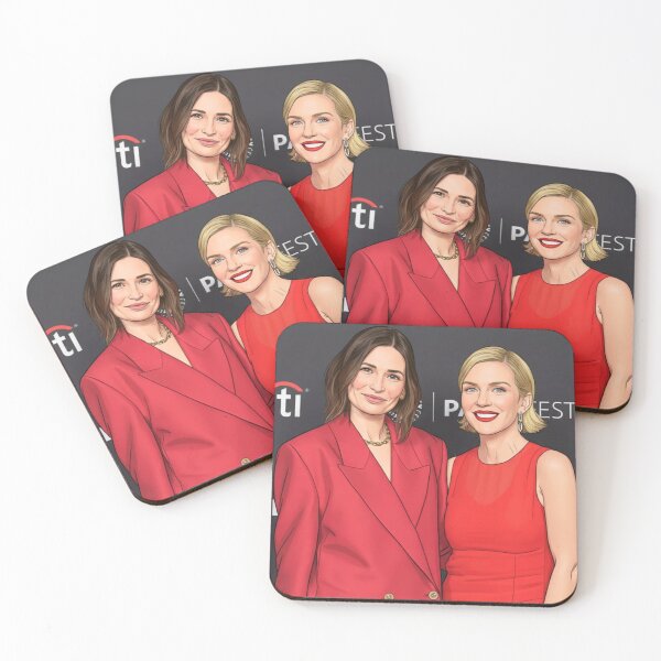 Item preview, Karolina Wydra and Rhea Seehorn Red Fan Art designed and sold by Stephisy.