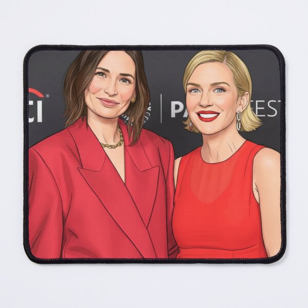 Item preview, Karolina Wydra and Rhea Seehorn Red Fan Art designed and sold by Stephisy.