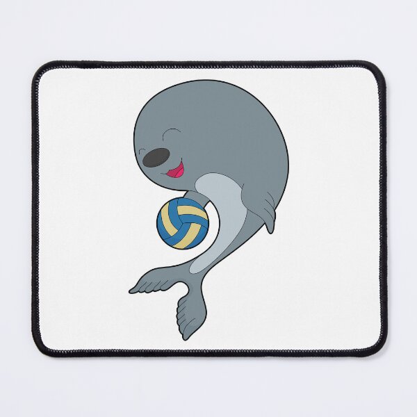 Item preview, Seal Volleyball player Volleyball Sports designed and sold by Snabdesign84.