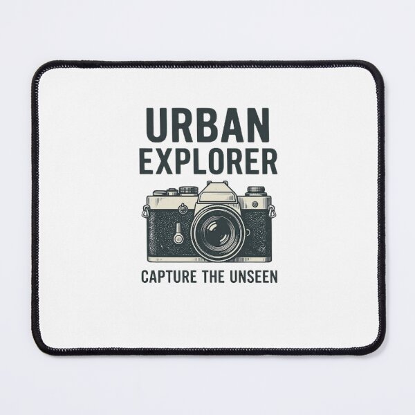 Item preview, Urban Explorer Vintage Film Camera Graphic designed and sold by GiggleInkTees.