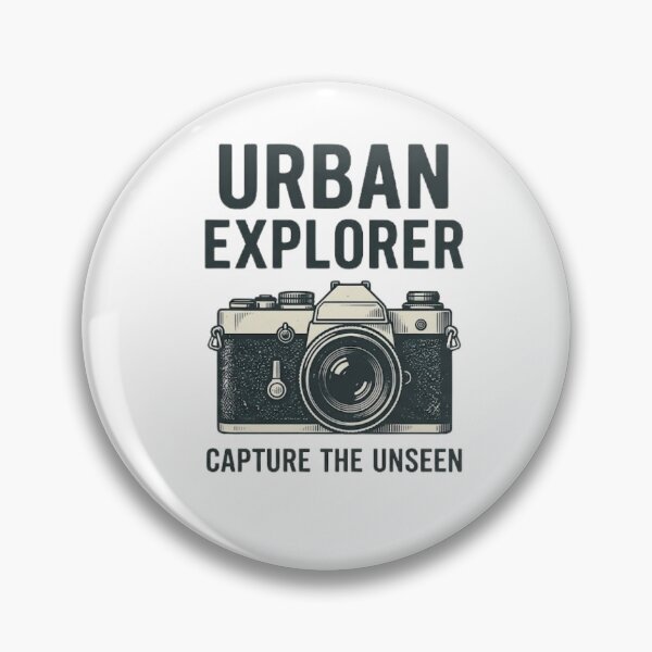 Item preview, Urban Explorer Vintage Film Camera Graphic designed and sold by GiggleInkTees.
