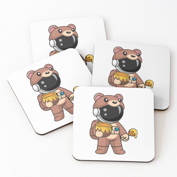 Item preview, Cute Bear Costume Astronaut Holding Honey Pot Illustration designed and sold by Warwormm.