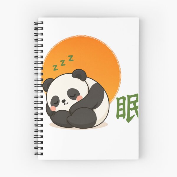 Item preview, Zen Sleeping Panda – Kawaii Panda Napping Japanese Sleep Art Gift designed and sold by QARVI.