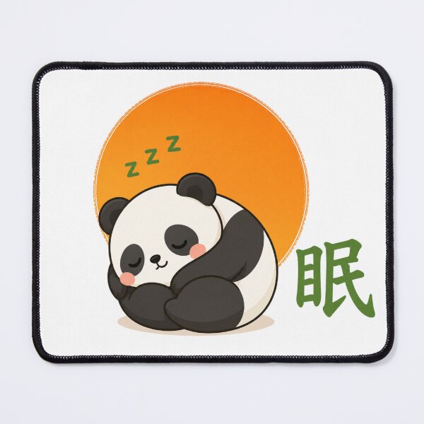 Item preview, Zen Sleeping Panda – Kawaii Panda Napping Japanese Sleep Art Gift designed and sold by QARVI.