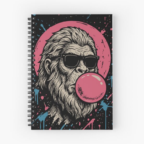 Item preview, Sasquatch Blows His Bubblegum - Bigfoot designed and sold by RaceDayRags.