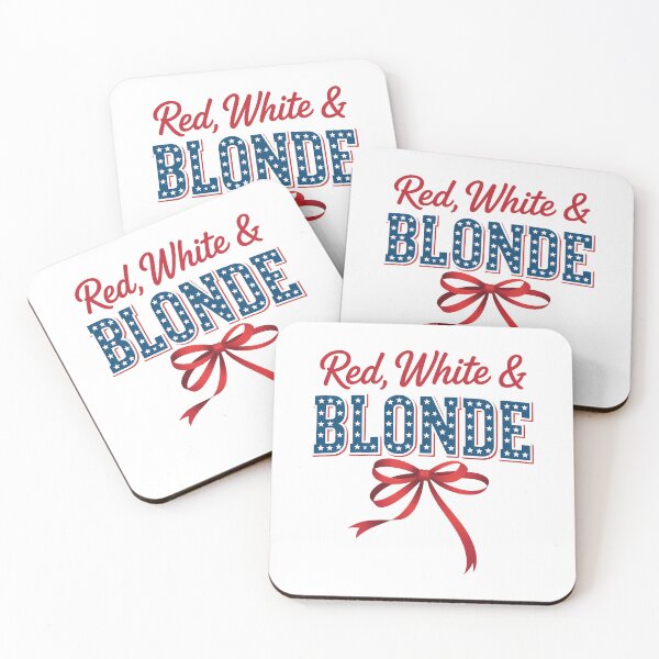 Item preview, 1Red White and Blonde Western Country Cowgirl 4th of July designed and sold by TyraYoung.