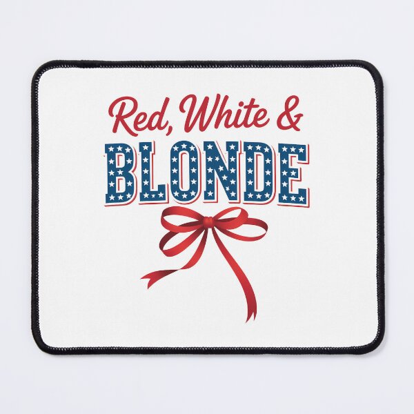 Item preview, 1Red White and Blonde Western Country Cowgirl 4th of July designed and sold by TyraYoung.