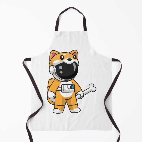 Item preview, Cute Dog Costume Astronaut Holding Space Bone Illustration designed and sold by Warwormm.