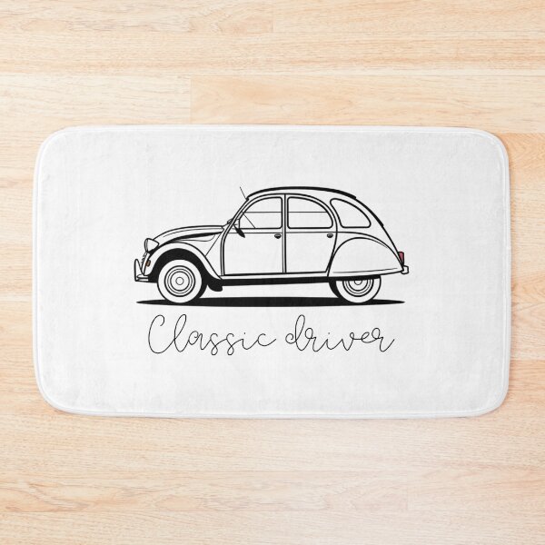 Item preview, Classic Driver Vintage Car Line Art – Retro European Icon Minimal Design designed and sold by ArcticFoxStudio.