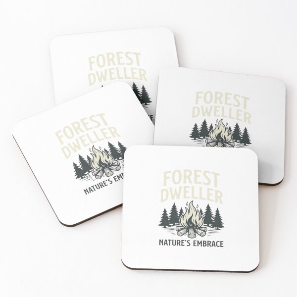 Item preview, Forest Dweller Retro Campfire Graphic Tee designed and sold by GiggleInkTees.