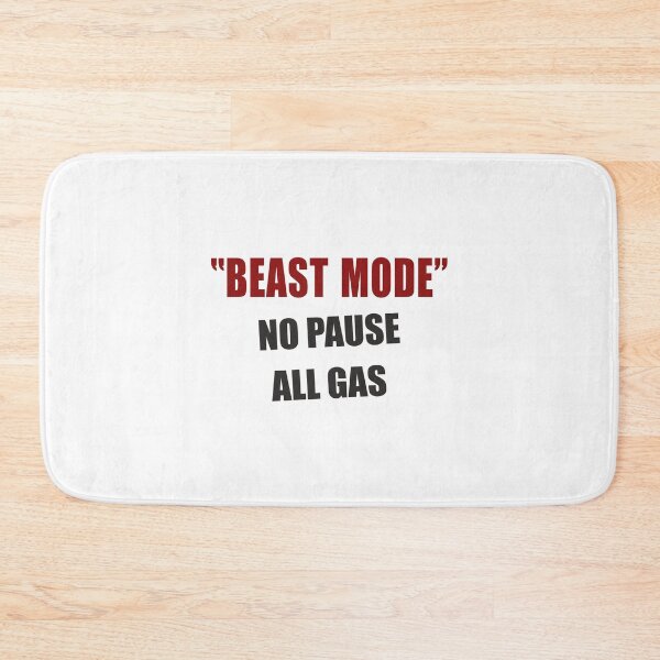 Item preview, Beast Mode (Clean+Black+Red) designed and sold by Pencil & Pixel.