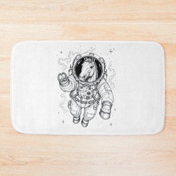 Artikelvorschau, Vintage-Pferde-Astronauten-Tierliebhaber entworfen und verkauft von TerryConnells.