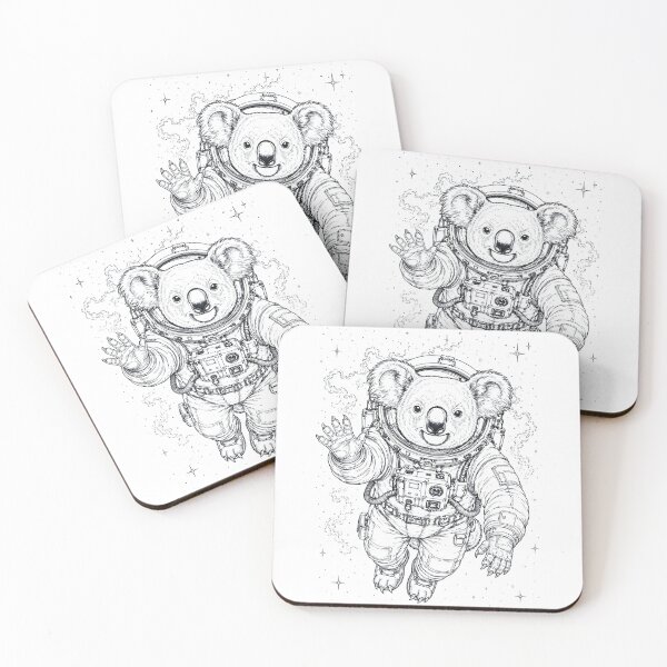 Item preview, Vintage Koala Astronaut Animal Lover designed and sold by TerryConnells.