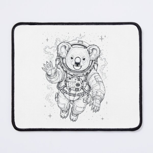 Item preview, Vintage Koala Astronaut Animal Lover designed and sold by TerryConnells.