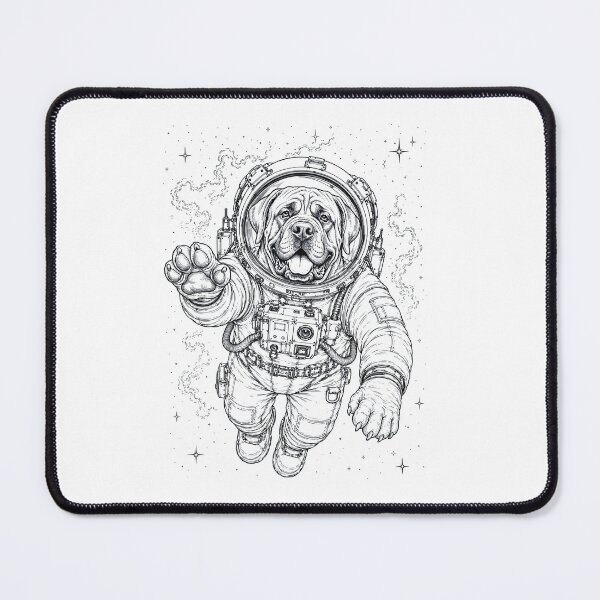 Item preview, Vintage Mastiff Astronaut Dog Dad Mom Lover designed and sold by TerryConnells.