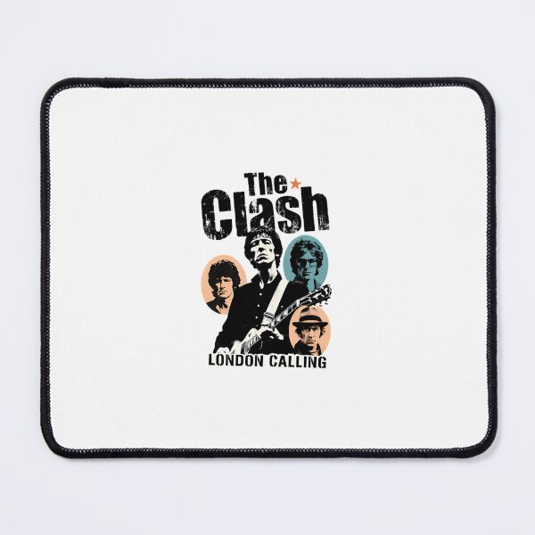 Item preview, London Calling The Clash Vintage Punk Rock Art designed and sold by memoryweaverart.