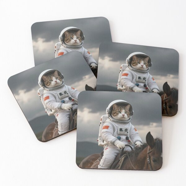 Item preview, Catstronaut on a Cosmic Journey  designed and sold by Luxury design shop.
