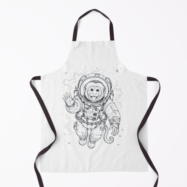 Item preview, Vintage Monkey Astronaut Animal Lover designed and sold by TerryConnells.