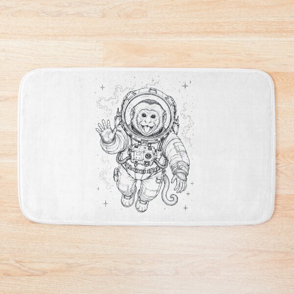 Item preview, Vintage Monkey Astronaut Animal Lover designed and sold by TerryConnells.