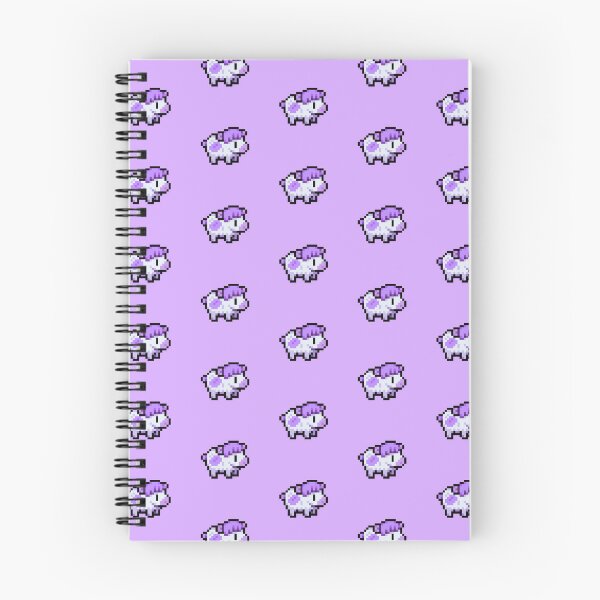 Item preview, purple cow fields of mistria designed and sold by Pixel_Master.