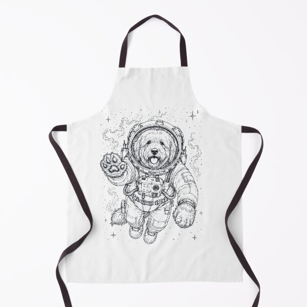 Item preview, Vintage Old English Sheepdog Astronaut Dog Dad Mom Lover designed and sold by TerryConnells.