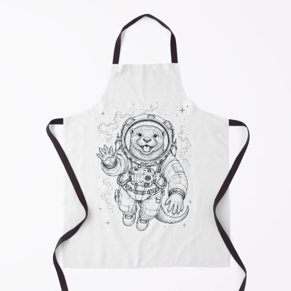 Item preview, Vintage Otter Astronaut Animal Lover designed and sold by TerryConnells.