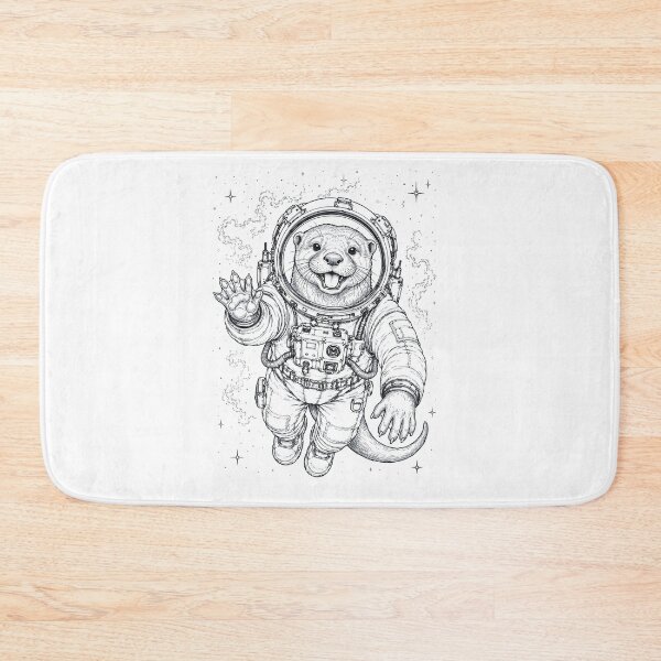 Item preview, Vintage Otter Astronaut Animal Lover designed and sold by TerryConnells.