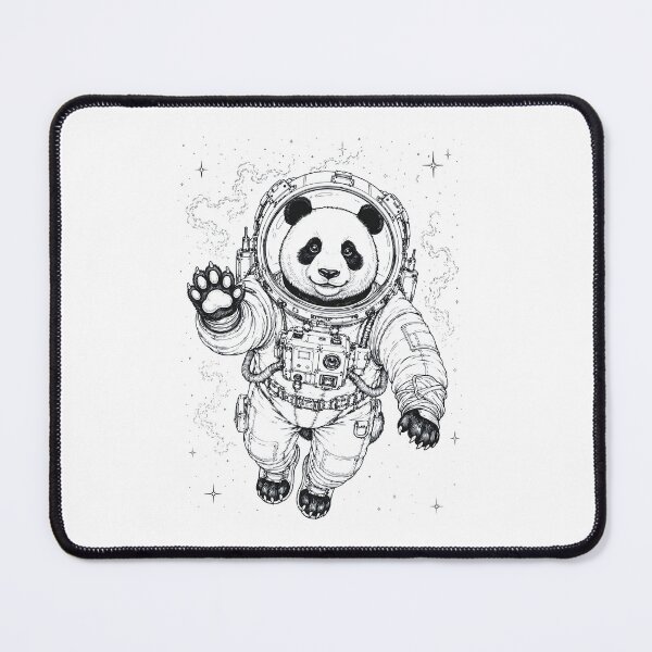 Item preview, Vintage Panda Astronaut Animal Lover designed and sold by TerryConnells.