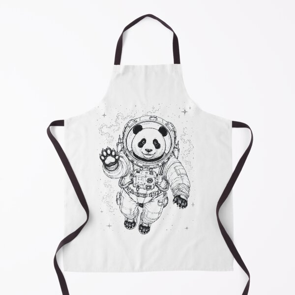 Aperçu de l'œuvre Vintage Panda Astronaut Animal Lover créée et vendue par TerryConnells.