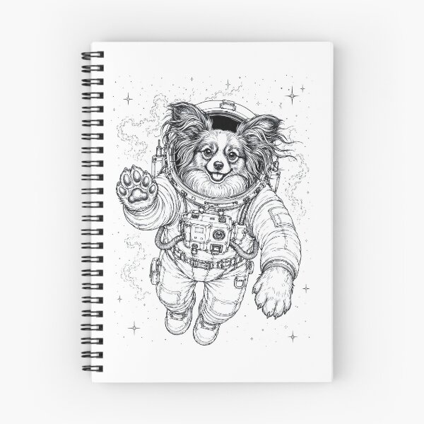 Item preview, Vintage Papillon Astronaut Dog Dad Mom Lover designed and sold by TerryConnells.