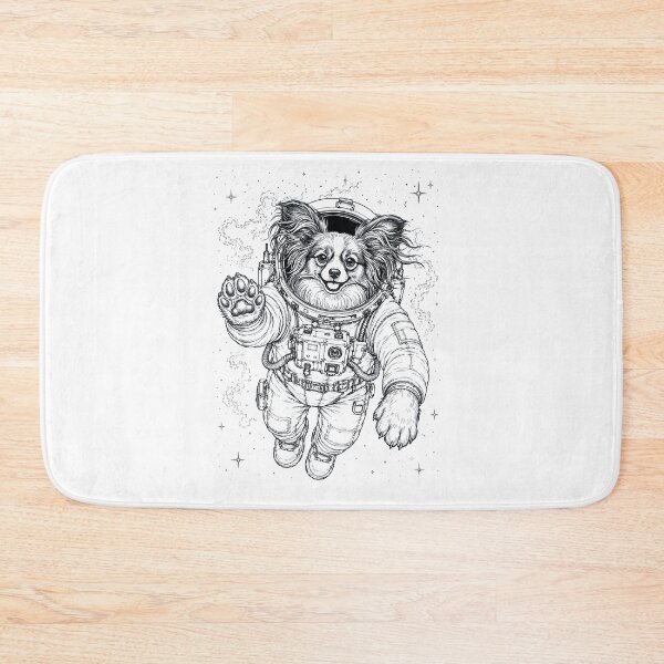 Item preview, Vintage Papillon Astronaut Dog Dad Mom Lover designed and sold by TerryConnells.