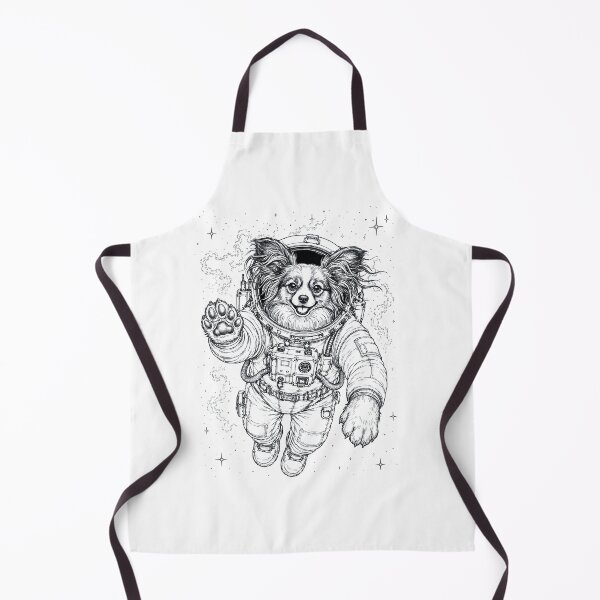 Item preview, Vintage Papillon Astronaut Dog Dad Mom Lover designed and sold by TerryConnells.
