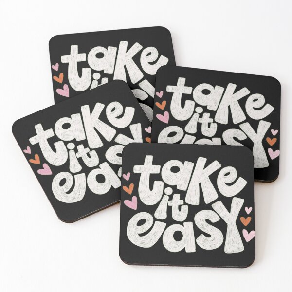 Item preview, Take It Easy Retro Typography Aesthetic Design designed and sold by The craft.