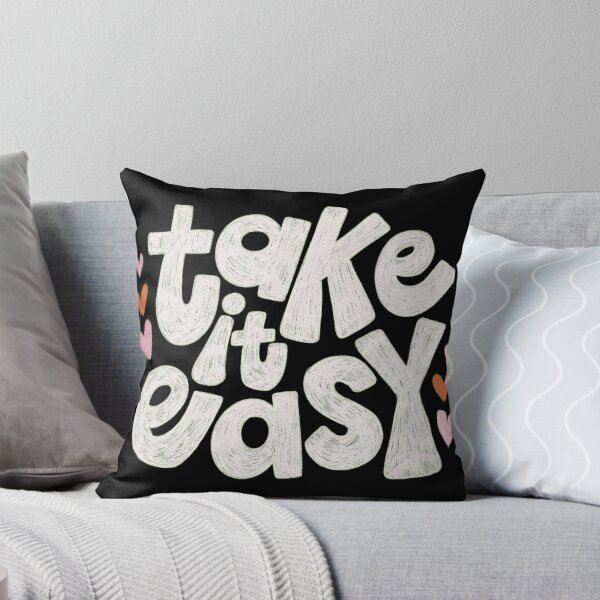 Item preview, Take It Easy Retro Typography Aesthetic Design designed and sold by The craft.