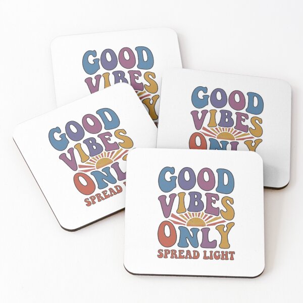 Item preview, Retro Good Vibes Only Sunset Graphic designed and sold by GiggleInkTees.