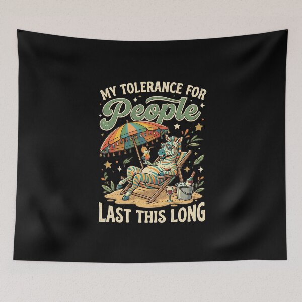 Item preview, This is How Long My Tolerance for People Lasts designed and sold by dudelinart.