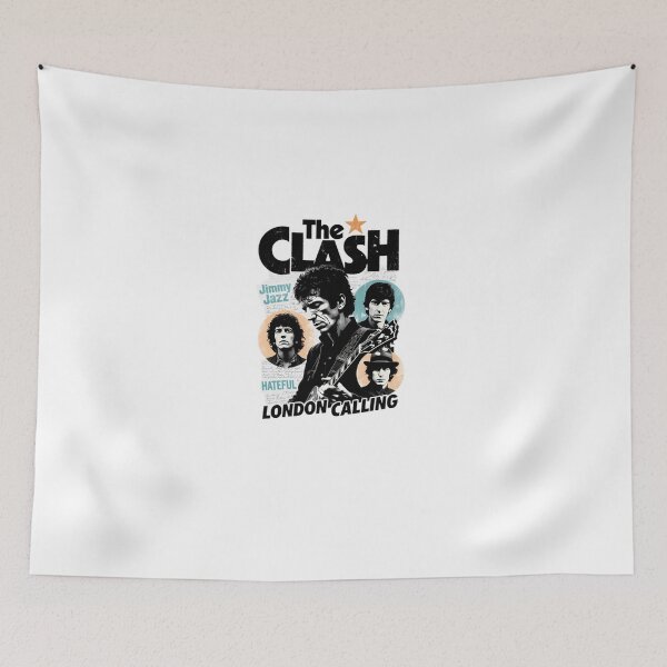 Item preview,  Retro The Clash London Calling Music Design designed and sold by memoryweaverart.