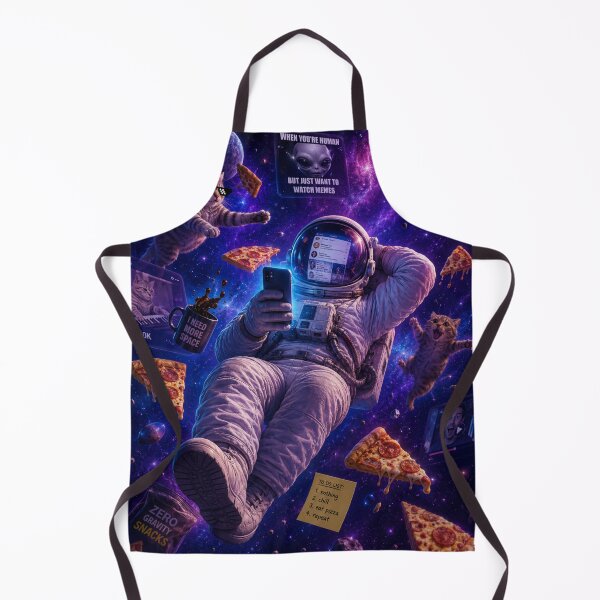 Item preview, Lost in Space and Social Media — Funny Astronaut Gift Sticker Hoodie Mug designed and sold by irfanshikh.