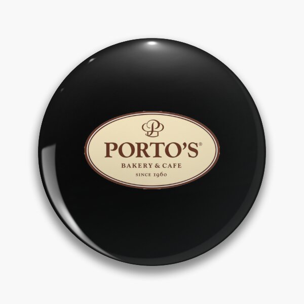Item preview, Portos Bakery and Cafe Vintage Oval Logo designed and sold by Warwormm.