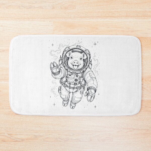 Artikelvorschau, Vintage-Schwein-Astronaut-Tierliebhaber entworfen und verkauft von TerryConnells.
