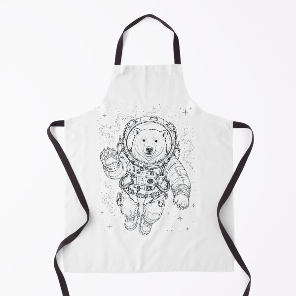 Item preview, Vintage Polar Bear Astronaut Animal Lover designed and sold by TerryConnells.