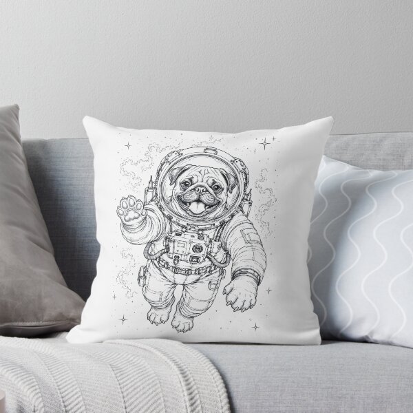 Item preview, Vintage Pug Astronaut Dog Dad Mom Lover designed and sold by TerryConnells.