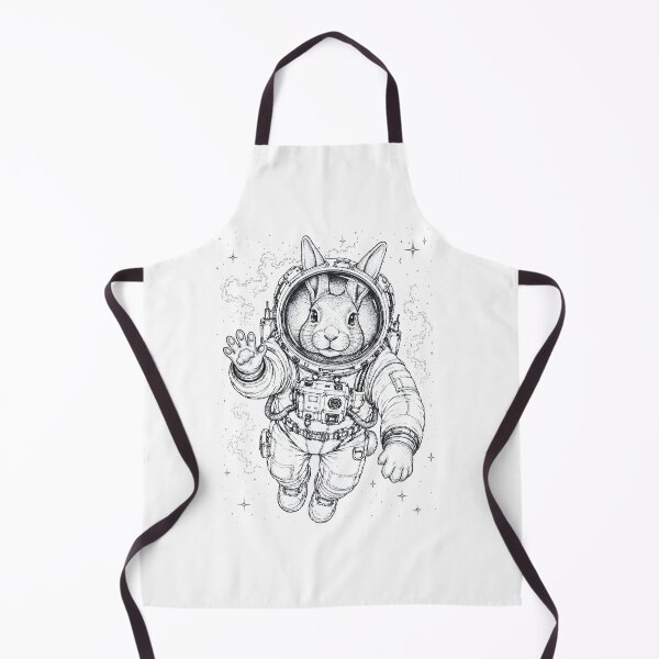 Item preview, Vintage Rabbit Astronaut Animal Lover designed and sold by TerryConnells.