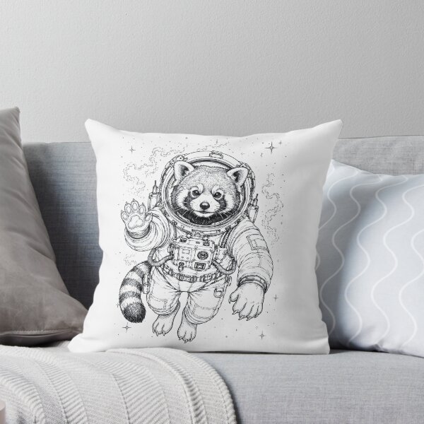 Item preview, Vintage Red Panda Astronaut Animal Lover designed and sold by TerryConnells.