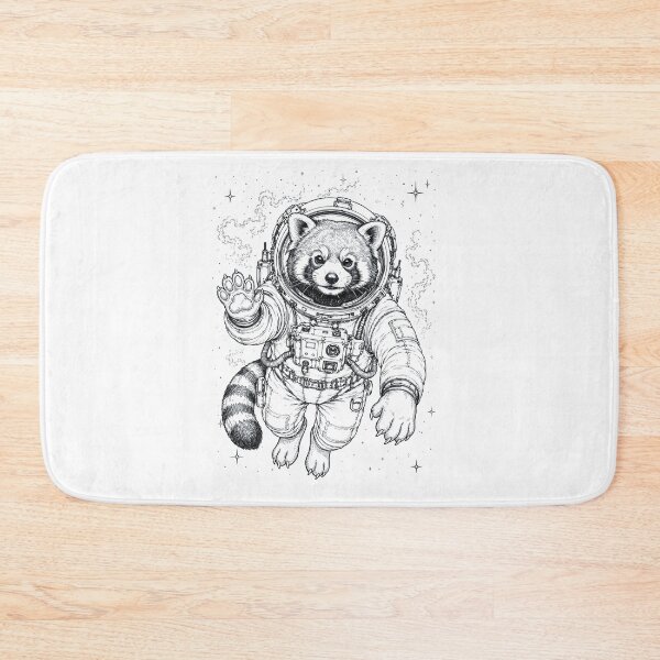 Item preview, Vintage Red Panda Astronaut Animal Lover designed and sold by TerryConnells.