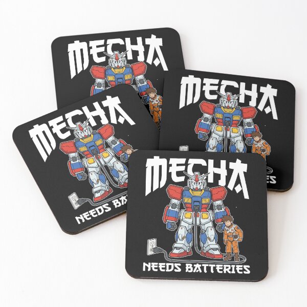 Item preview, ANIME - MECHA NEEDS BATTERIES designed and sold by KEF Custom.