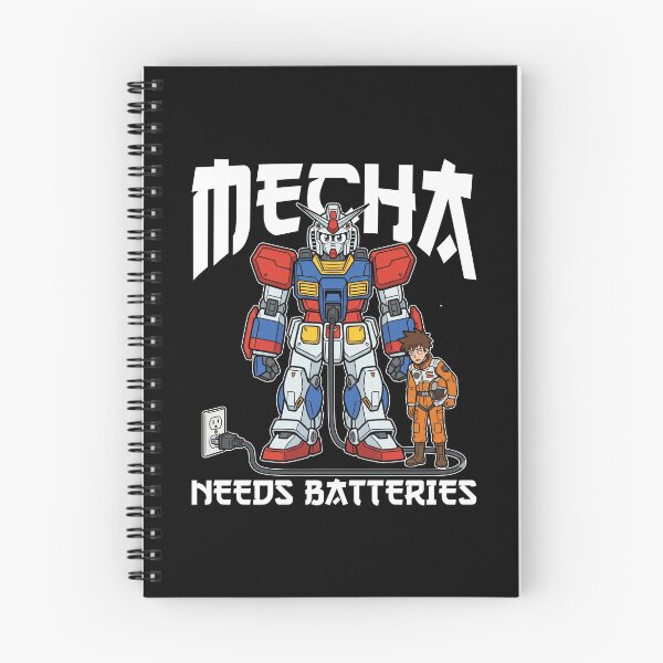 Item preview, ANIME - MECHA NEEDS BATTERIES designed and sold by KEF Custom.