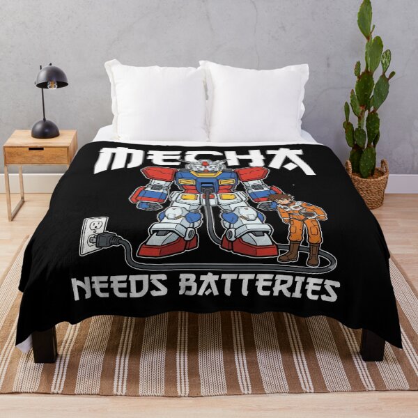 Item preview, ANIME - MECHA NEEDS BATTERIES designed and sold by KEF Custom.